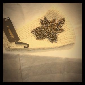 Winter white Headband